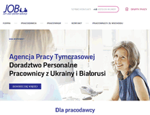 Tablet Screenshot of jobservice.com.pl